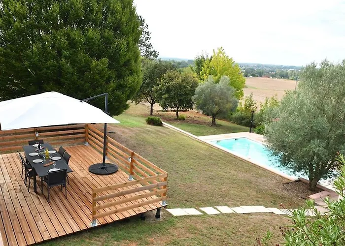 Maison A 6 Km De Eymet Piscine Chauffee. 빌라 Roumagne