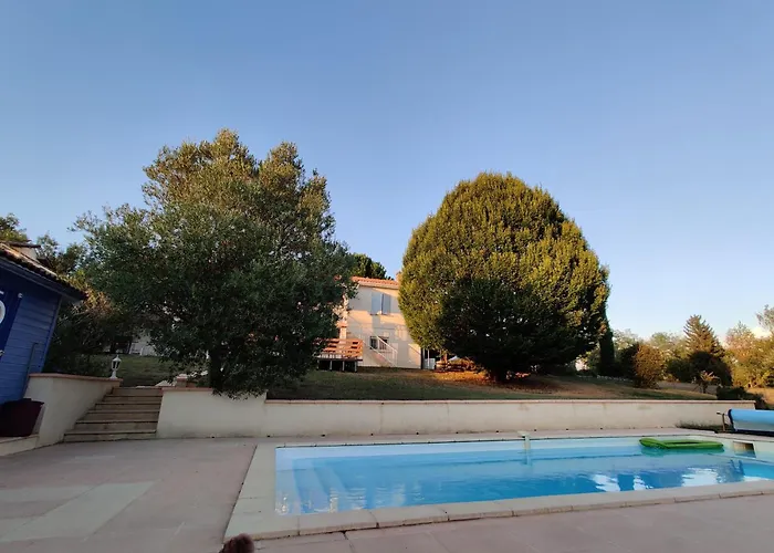 Maison A 6 Km De Eymet Piscine Chauffee. 빌라